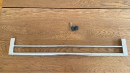 Handtuchhalter doppelt aus Metall verchromt