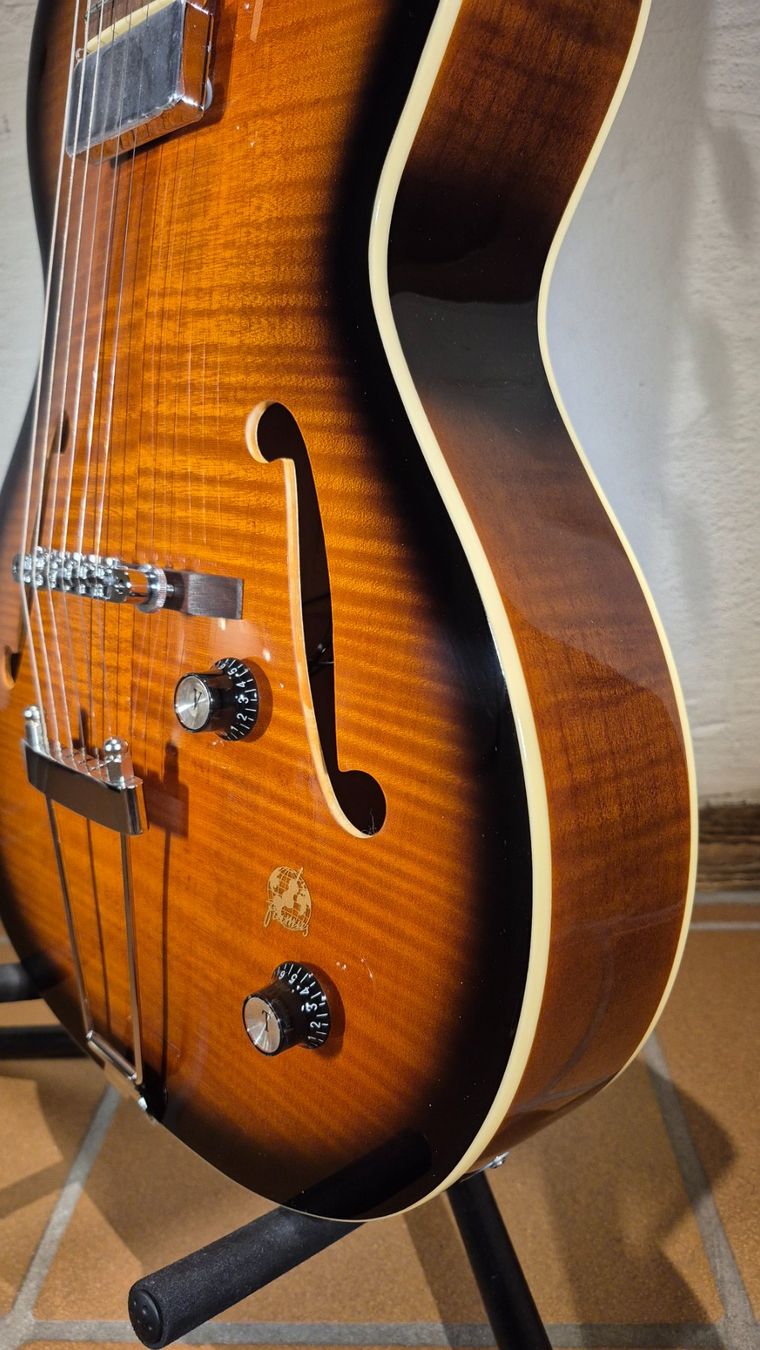 Framus Musikinstrumente: Neu: Framus Vintage 5/51 Studio Honey – Neu und originalverpackt aus Winterthur von NorrSydGuitars 8