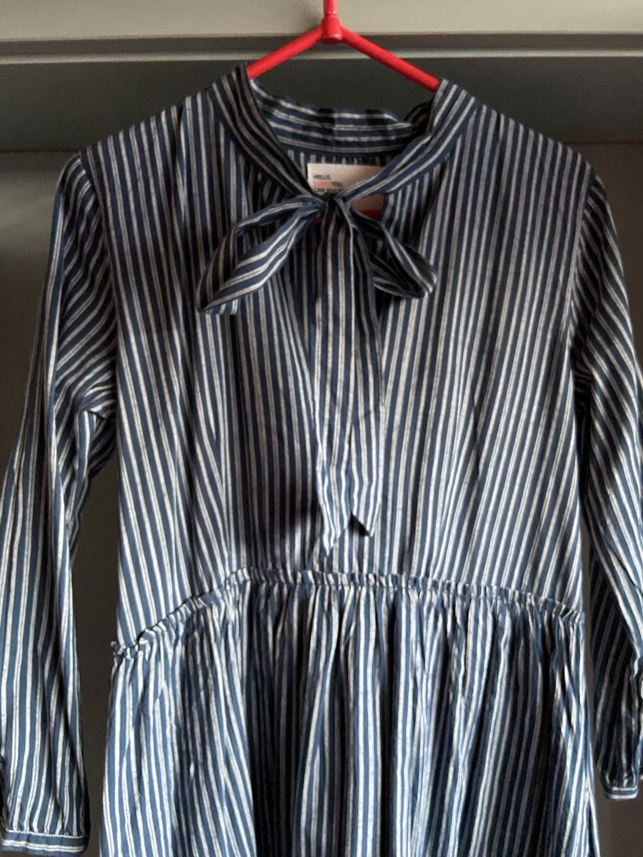 Kleider: Leon & Harper gestreiftes Kleid Gr. L Baumwolle – Gebraucht aus Planken von oeh_g7xb 1