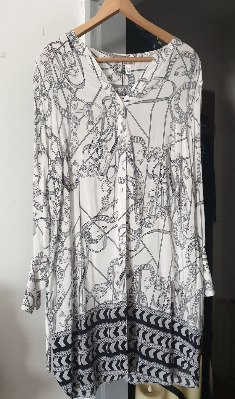 Alba Moda Blusen: Alba Moda schöne Longbluse Gr. 44 – Neu (gemäss Beschreibung) aus Frenkendorf von Moon111