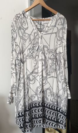 Alba Moda schöne Longbluse Gr. 44