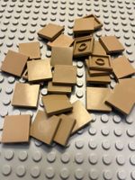 Lego 30x Fliesen 2x2 (3068) dark tan