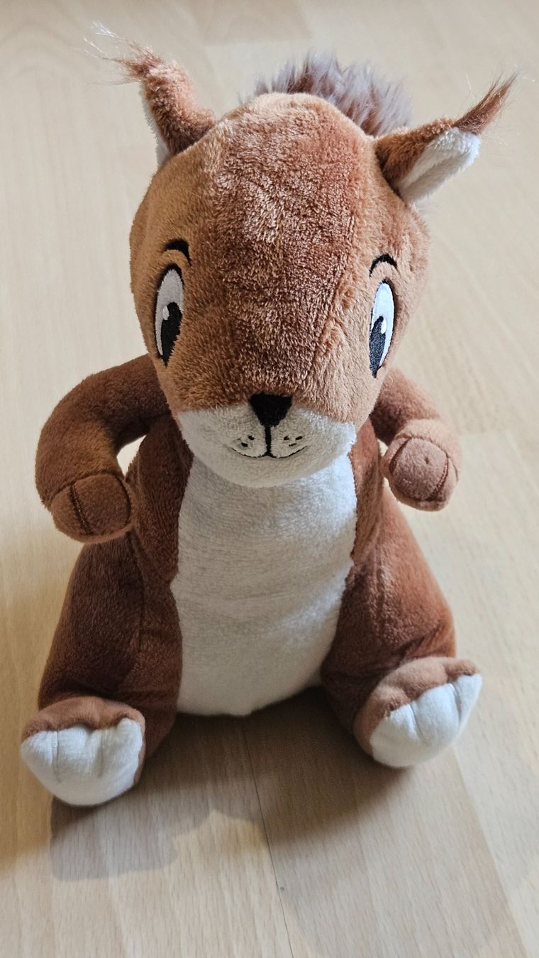 Giocattoli: Plüschtier Eichhörnchen, ca 21cm – Usato da Jona venduto da ASMARADO 2