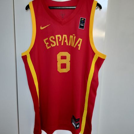 SPAIN BASKETBALL Jersey // 8 BRIZUELA // Gr L‪