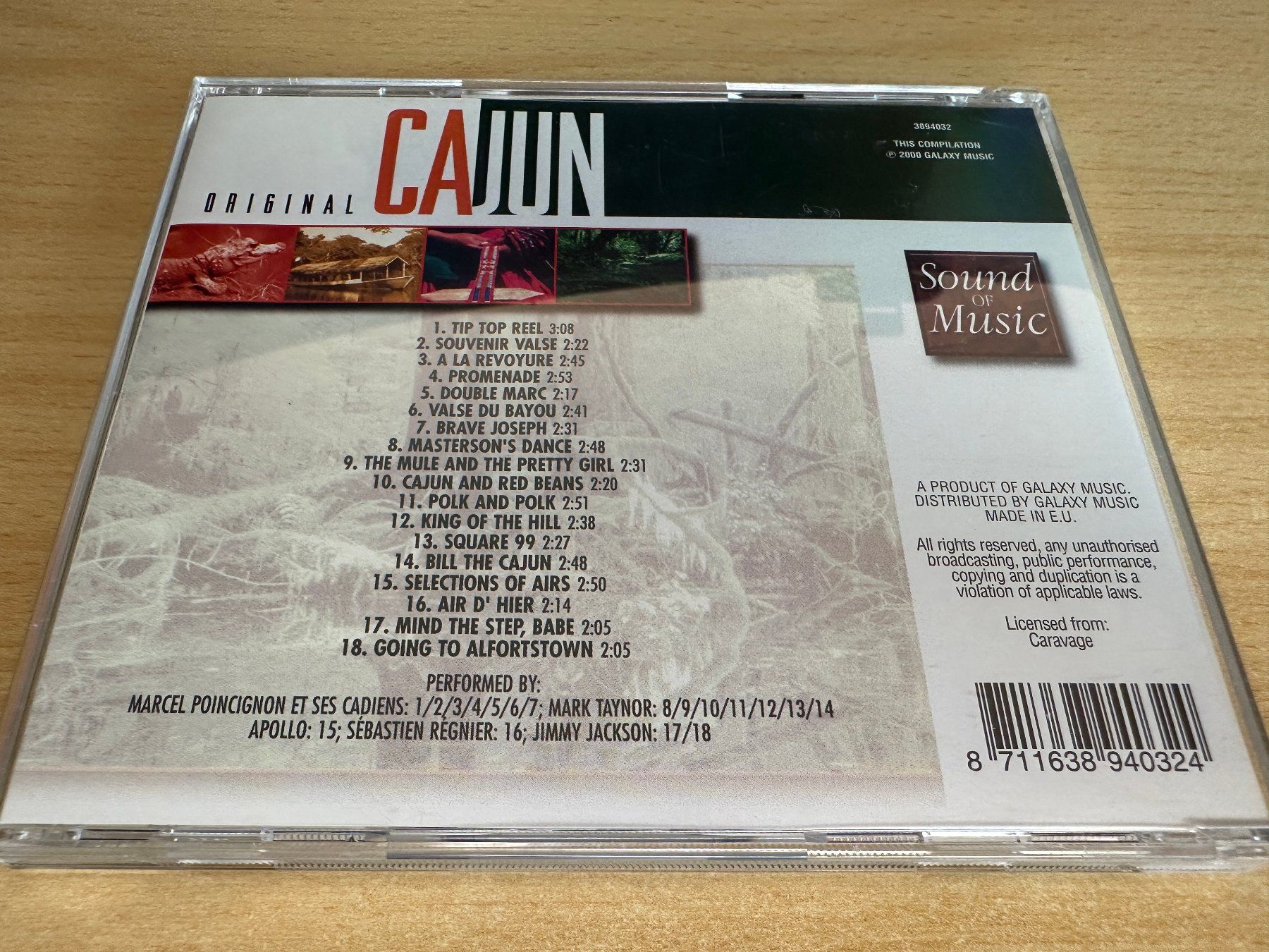 CD: Various – Original Cajun – Usato da Rikon im Tösstal venduto da Alpenmutz 1