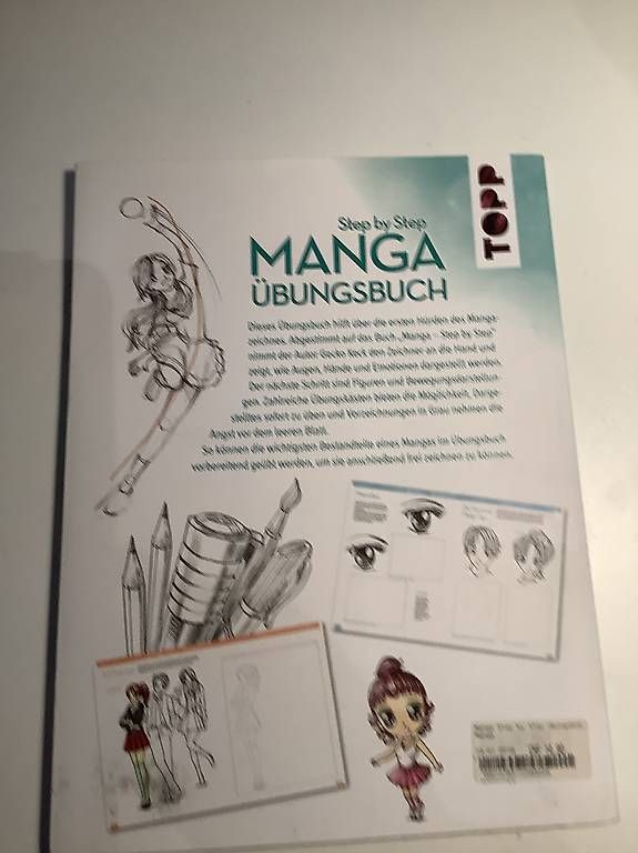 Libri: Step by Step Manga Übungsbuch – Usato da Villigen venduto da tab_blt6 1