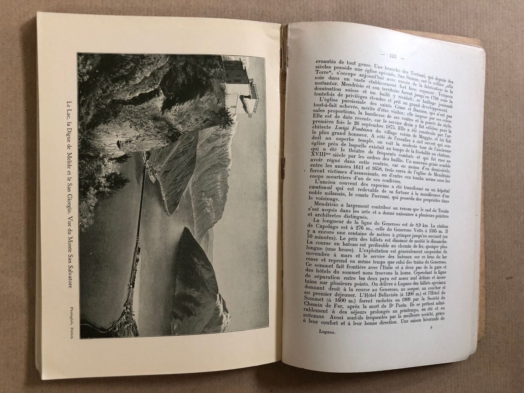 Libri: Lugano et ses environs. – Usato da Zürich venduto da allp 7