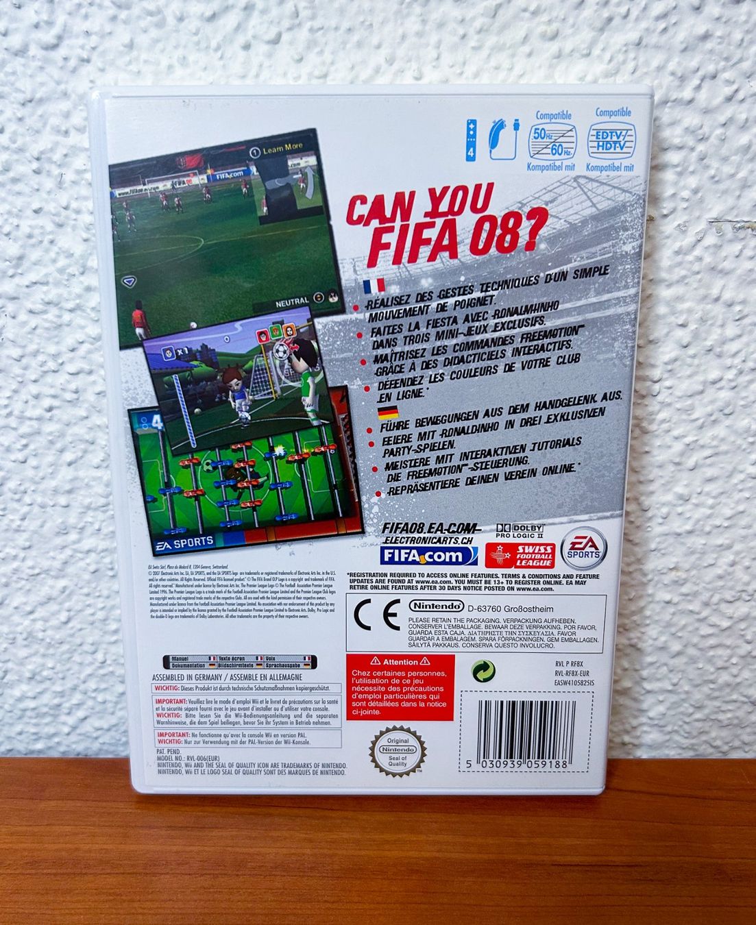 Nintendo Giochi: FIFA 08 Nintendo Wii – Usato da St. Gallen venduto da bubblybee 1
