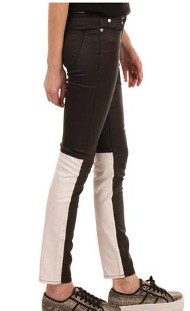 BLK denim bi-color skinny pants - 30