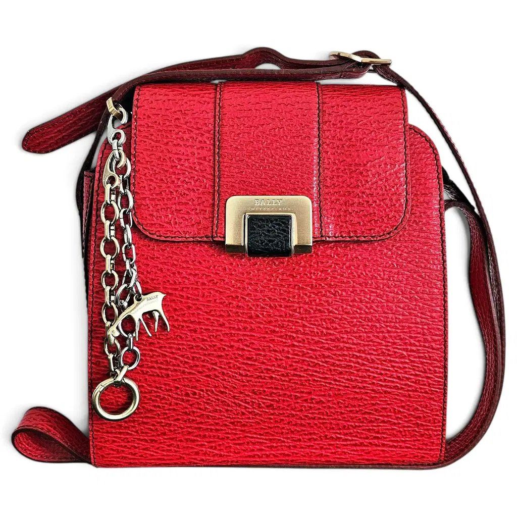 Bally Taschen für Damen: NEW Bally Grained Leather Structured Crossbody Bag – Neu (gemäss Beschreibung) aus Origlio von ann_q6qv