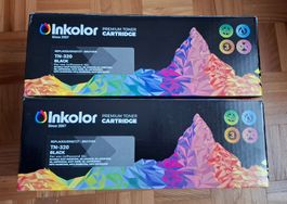 2 Toner imprimante Brother TN-320BK noirs neufs,  Inkolor TN