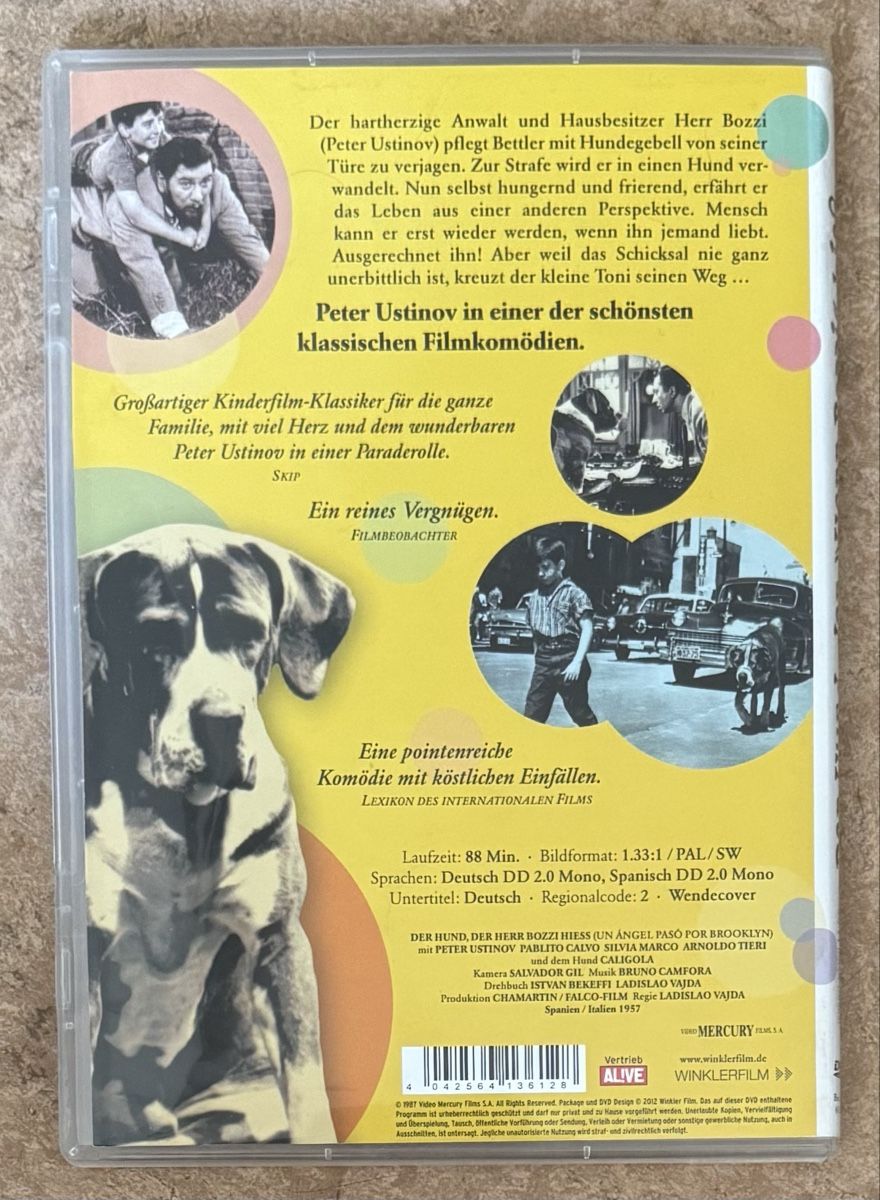 Alle DVDs: DER HUND DER HERR BOZZI HIESS  – Neu (gemäss Beschreibung) aus Dietikon von AndreaSch01 1