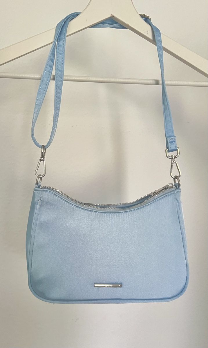 Borse: Bershka Schultertasche Hellblau – Usato da Oberwil b. Zug venduto da Sim_ZG 3
