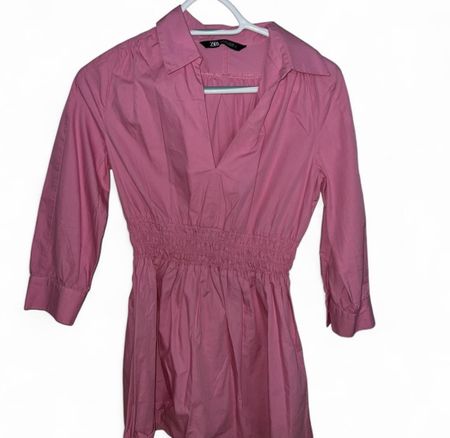 Zara Pink Mini Dress, size S, Spring/Summer Fashion 49