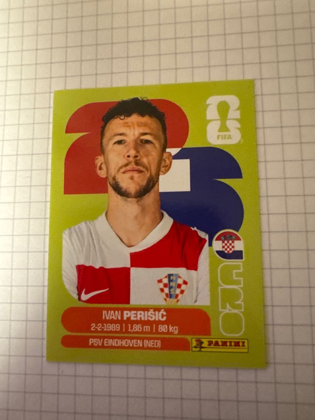 Panini Cartes à collectionner: Panini Sticker WM 2026, CRO 16 Ivan Perisic – Neuf (Voir description) à Winterthur par mathis-spielsteine