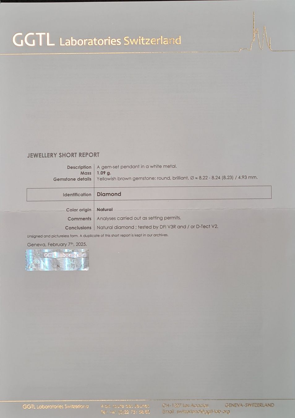 Catenine: 585er Halskette mit Diamant ca. 2ct – Usato da Bülach venduto da Re-Jewelled 6