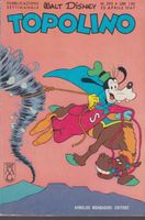 Italian edition Disney TOPOLINO # 595 APR 23 1967 vintage Mi