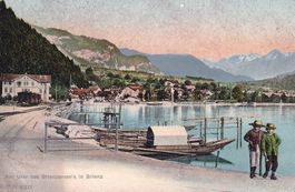 Am Ufer des Brienzernee's in Brienz (Tachée)