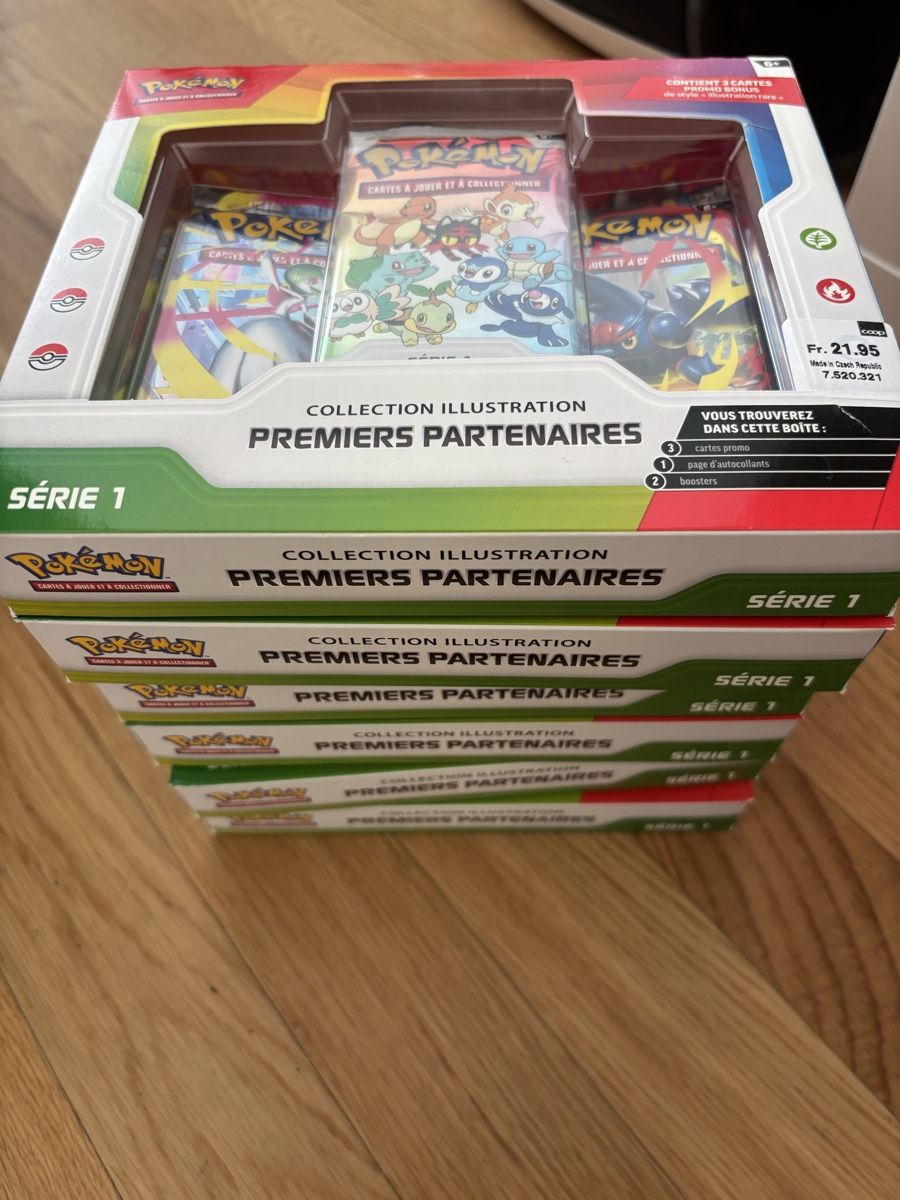 Pokémon Carte collezionabili: Coffrets premier partenaires – Nuovo e nell'imballaggio originale da Sion venduto da Pokexpert