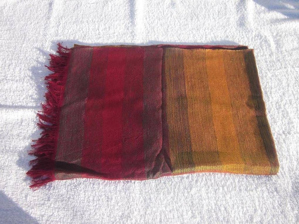 Foulard & Sciarpe: Foulards cotone-seta grezza dal Marocco – Nuovo (secondo la descrizione) da Lugano venduto da Ant 2