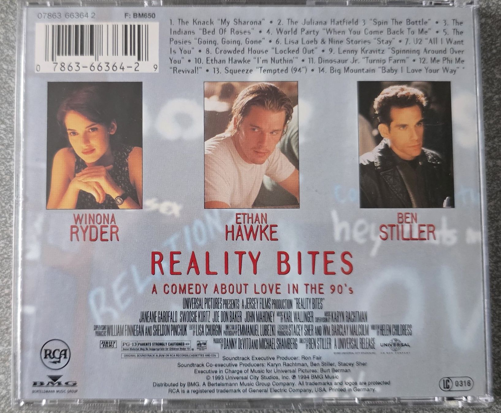CD: Reality Bites -  Original Motion Picture Soundtrack CD – Usato da Oetwil am See venduto da fineli2 1