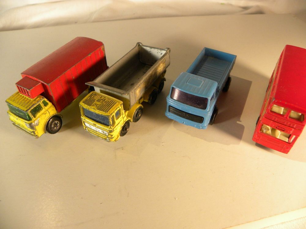  4 alte Original-Matchbox Modellautos (Gebraucht) in Reinach für CHF 8 Bildidee 