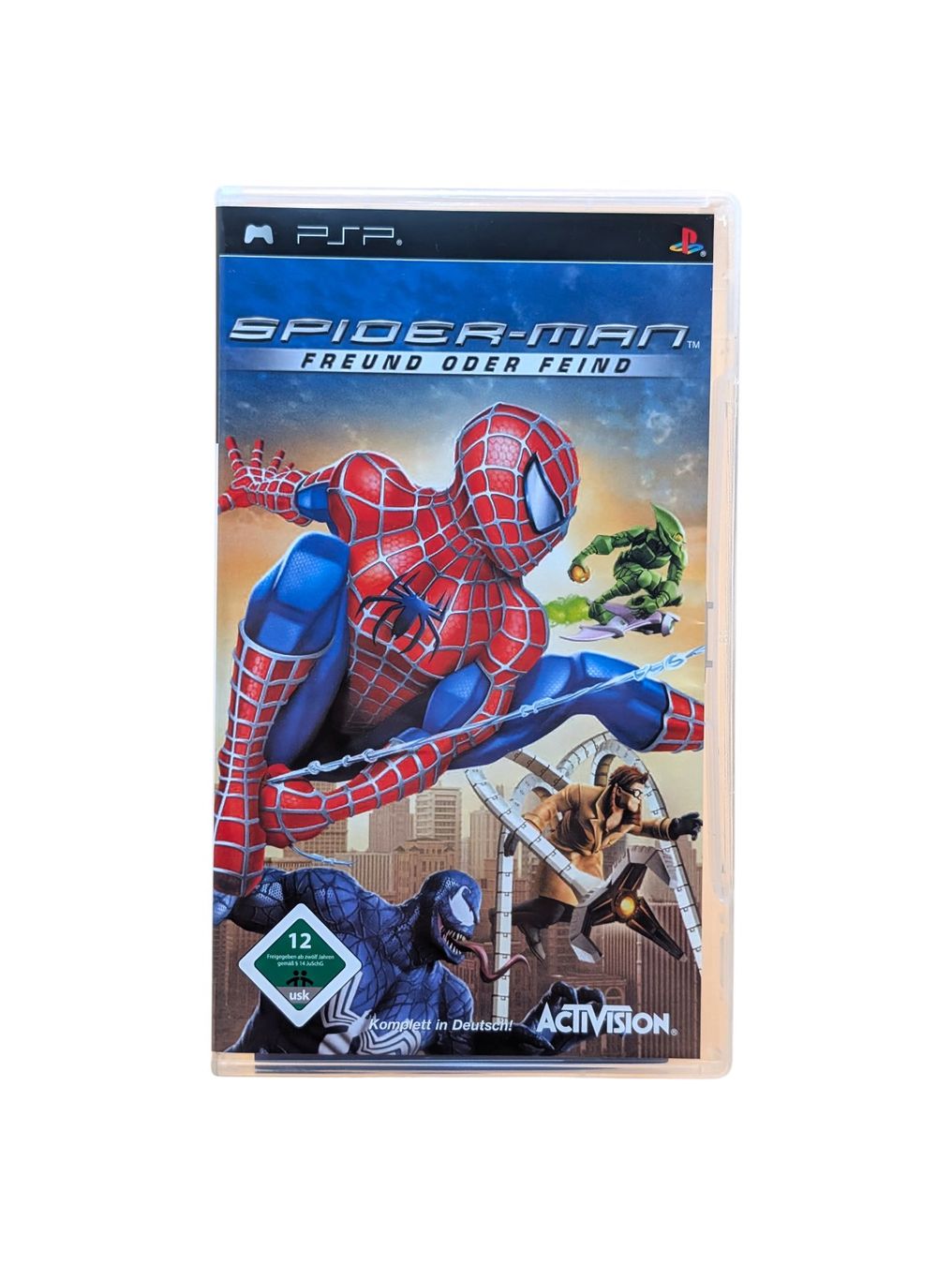 Sony Jeux: Spider-Man: Freund oder Feind (PSP) – D'occasion à Domat/Ems par IsseldorsShop