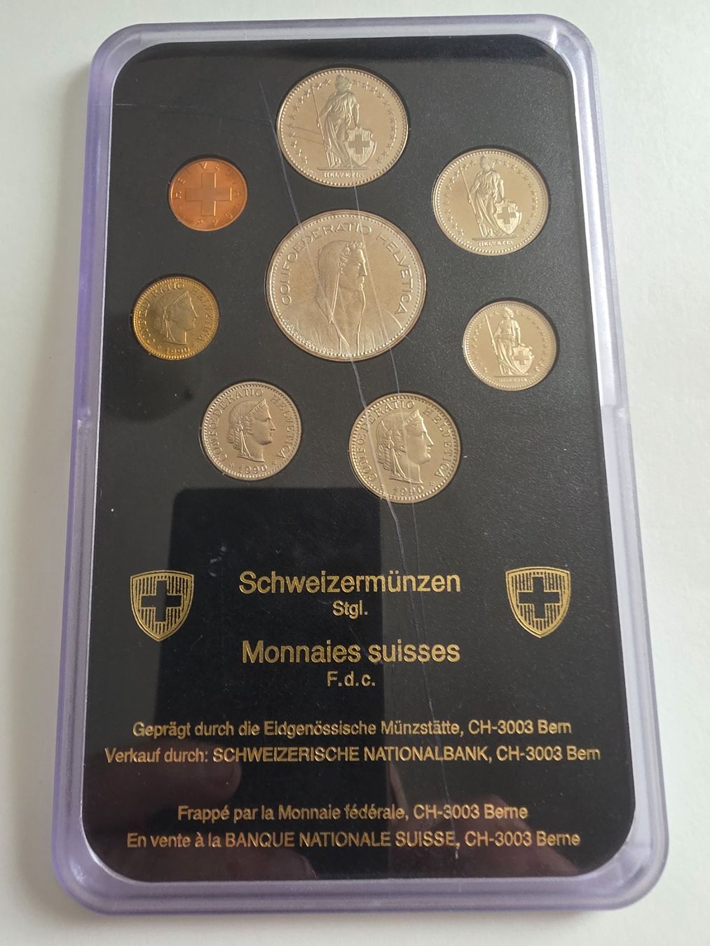 Tutti le monete: Jeux de monnaies 1990 F.d.c. – Nuovo e nell'imballaggio originale da Concise venduto da coolinvest 1
