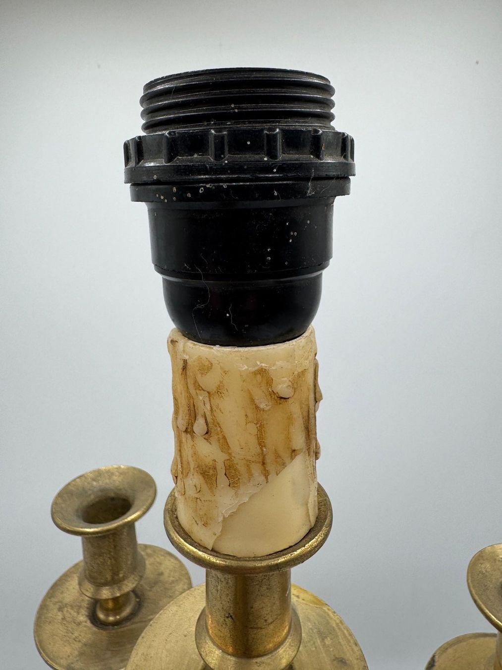 Bougeoirs: Messing Lampe / Kerzenständer Lampe – D'occasion à Sachseln par BONATI01 4