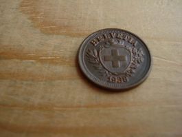 (D1) Départ 1 CHF 1 Rappen 1938 UNZ