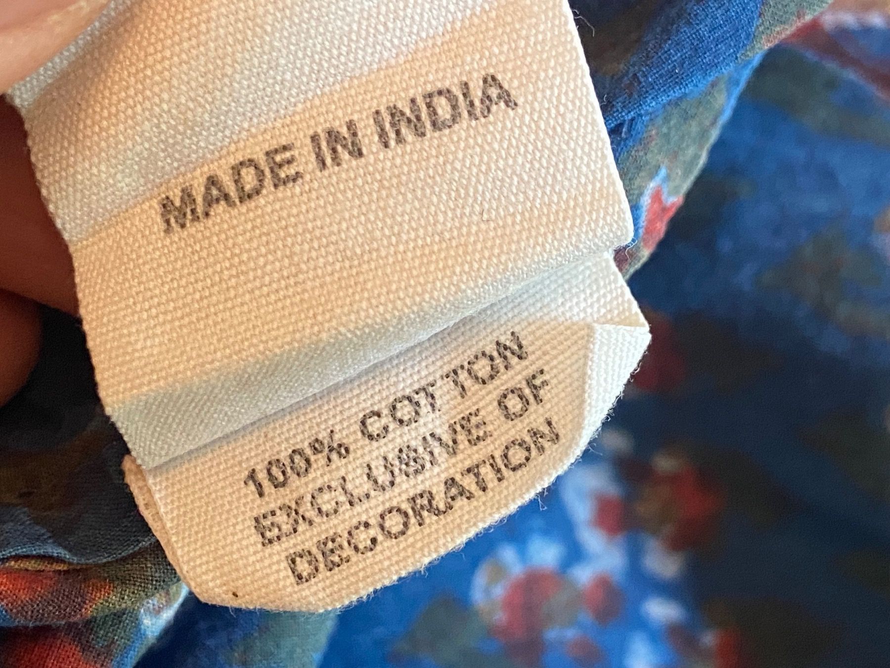 Tuniche: Fabindia, Tunika/Top, Gr. S, 100% Cotton – Usato da Zürich venduto da Pokimoki_1 7