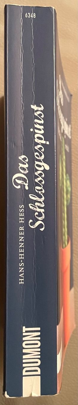 Libri: DAS SCHLOSSGESPINST - HANS-HENNER HESS - TASCHENBUCH – Usato da Buchs AG venduto da fischli610 3