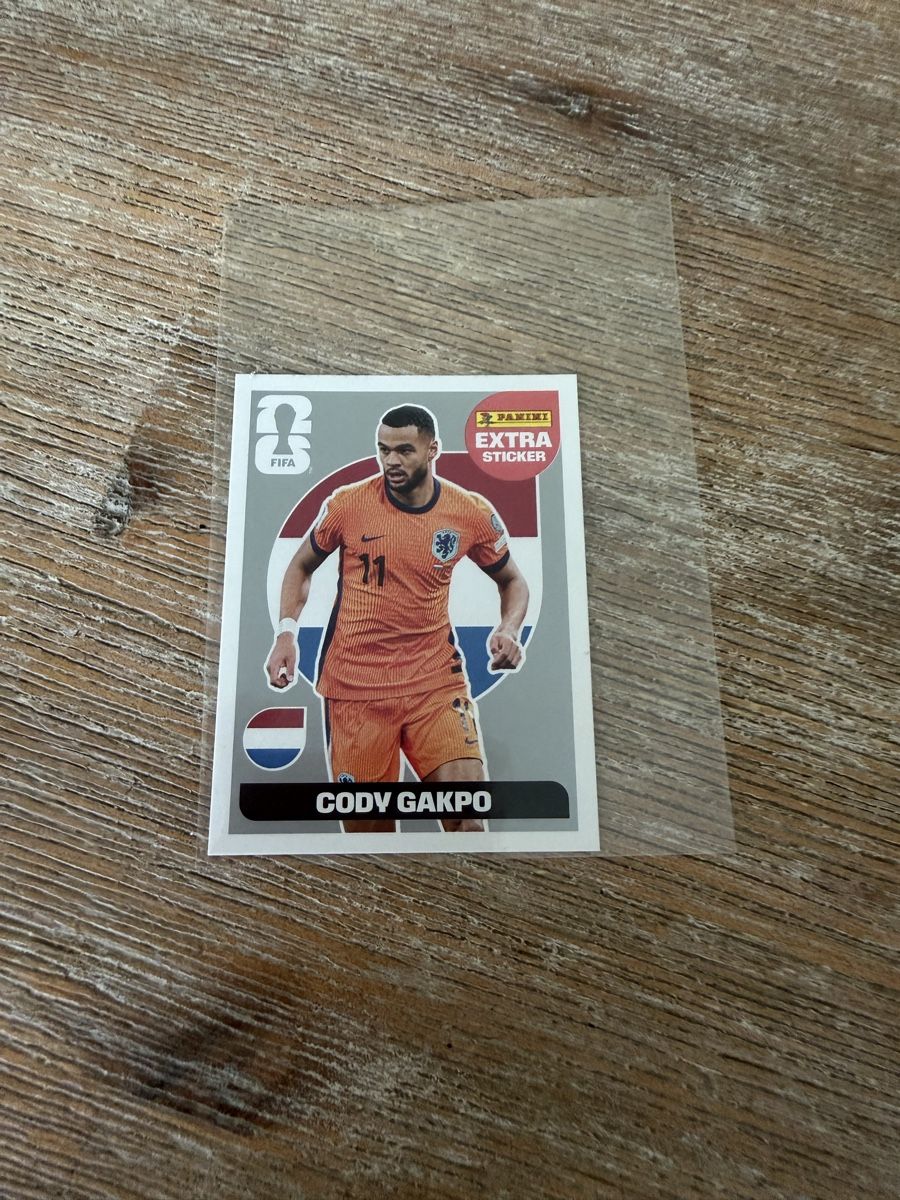 Panini Carte collezionabili: Cody Gakpo Extra Sticker Silber Panini – Nuovo (secondo la descrizione) da Aeschi b. Spiez venduto da Spatzumuus1