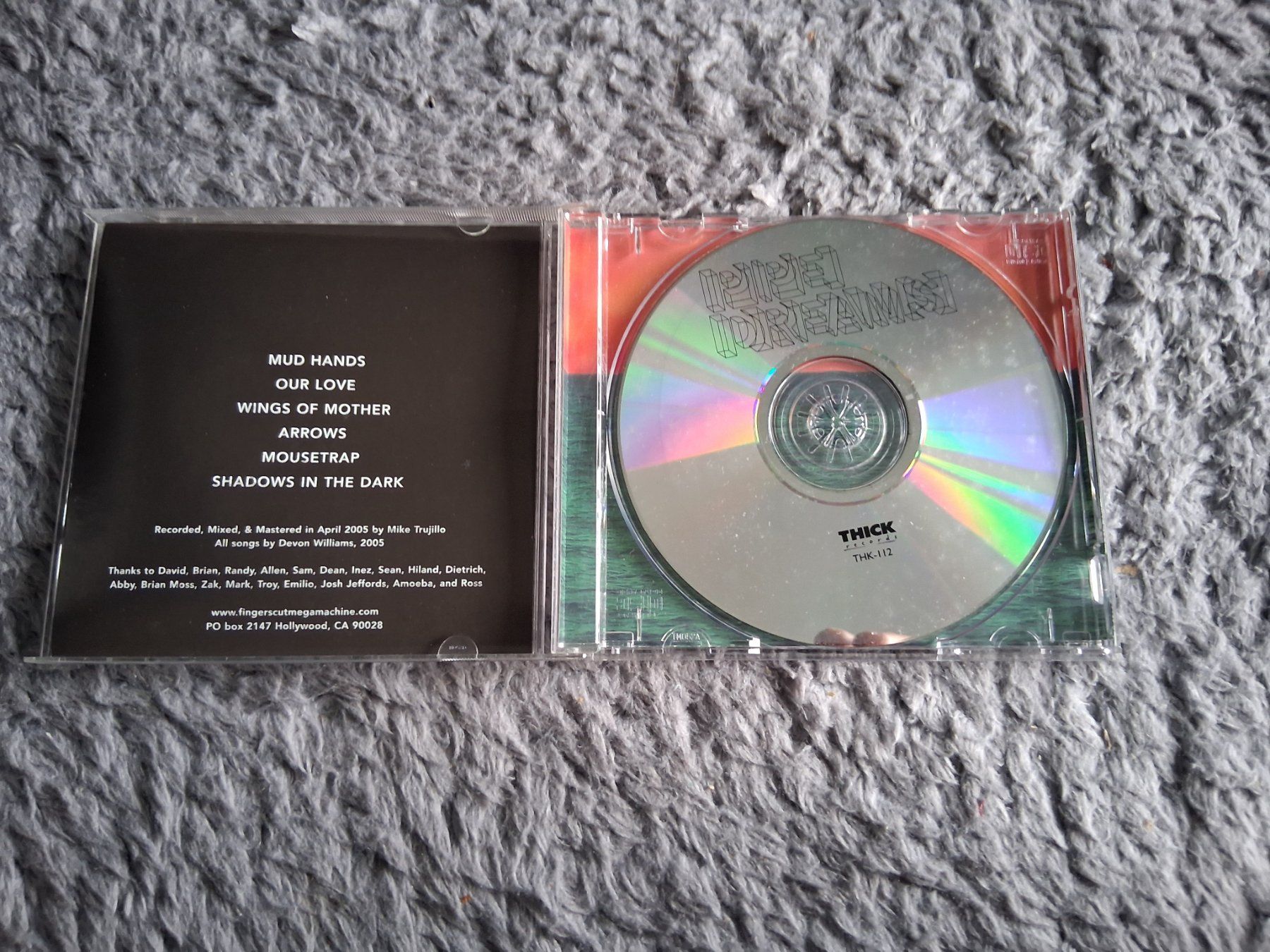 CD: FINGERS CUT MEGAMACHINE     PIPE DREAMS      CD – Usato da Wetzikon ZH venduto da Ramones01 2