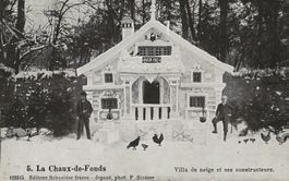 La Chaux-de-Fonds,Villa de neige