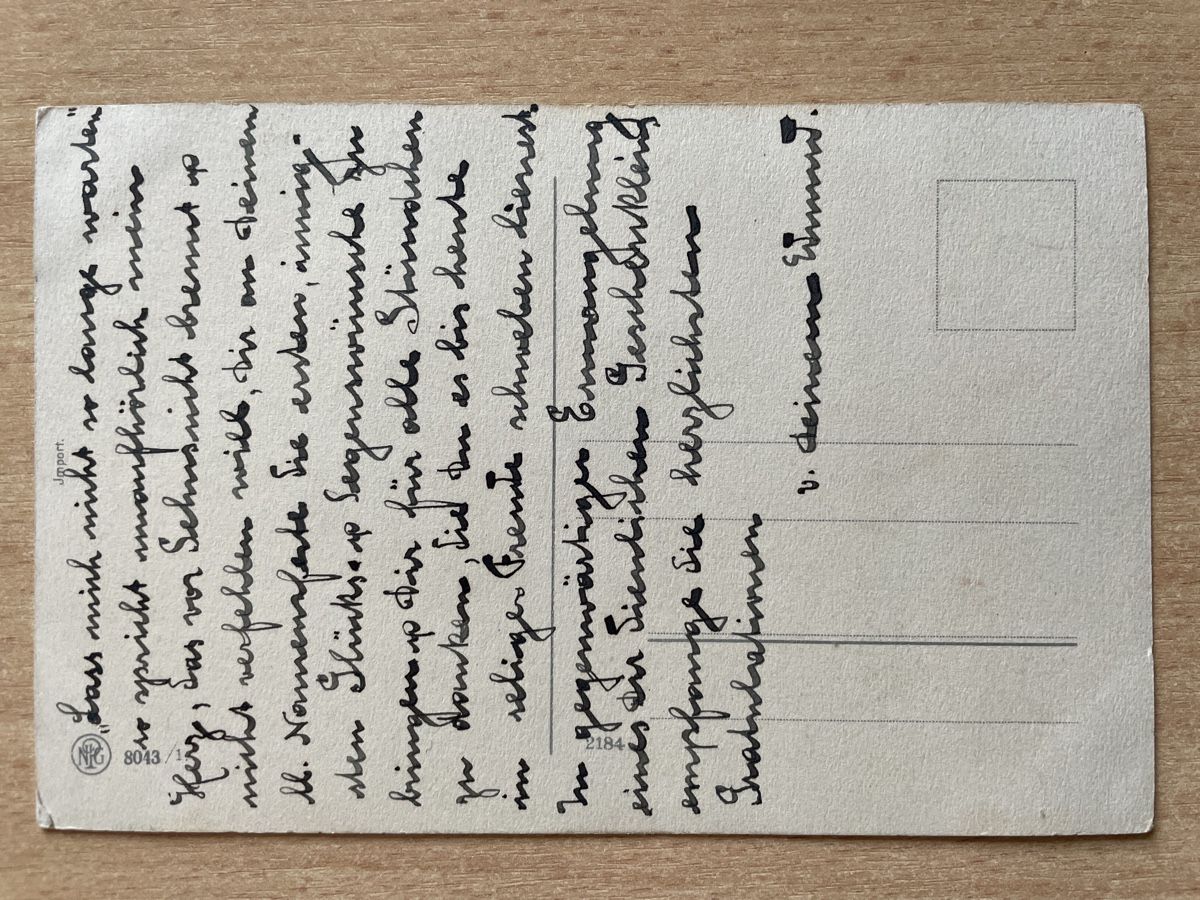 Cartoline postali: Antike Postkarte, Junge mit Blumen H S B, Kitsch – Usato da Neuhausen am Rheinfall venduto da Arielle55 1