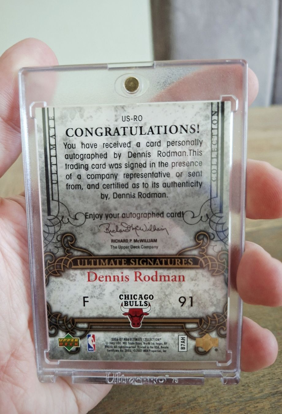Nba Carte collezionabili: DENNIS RODMAN AUTOGRAHP – Nuovo (secondo la descrizione) da Dietikon venduto da tel_5nn5 1