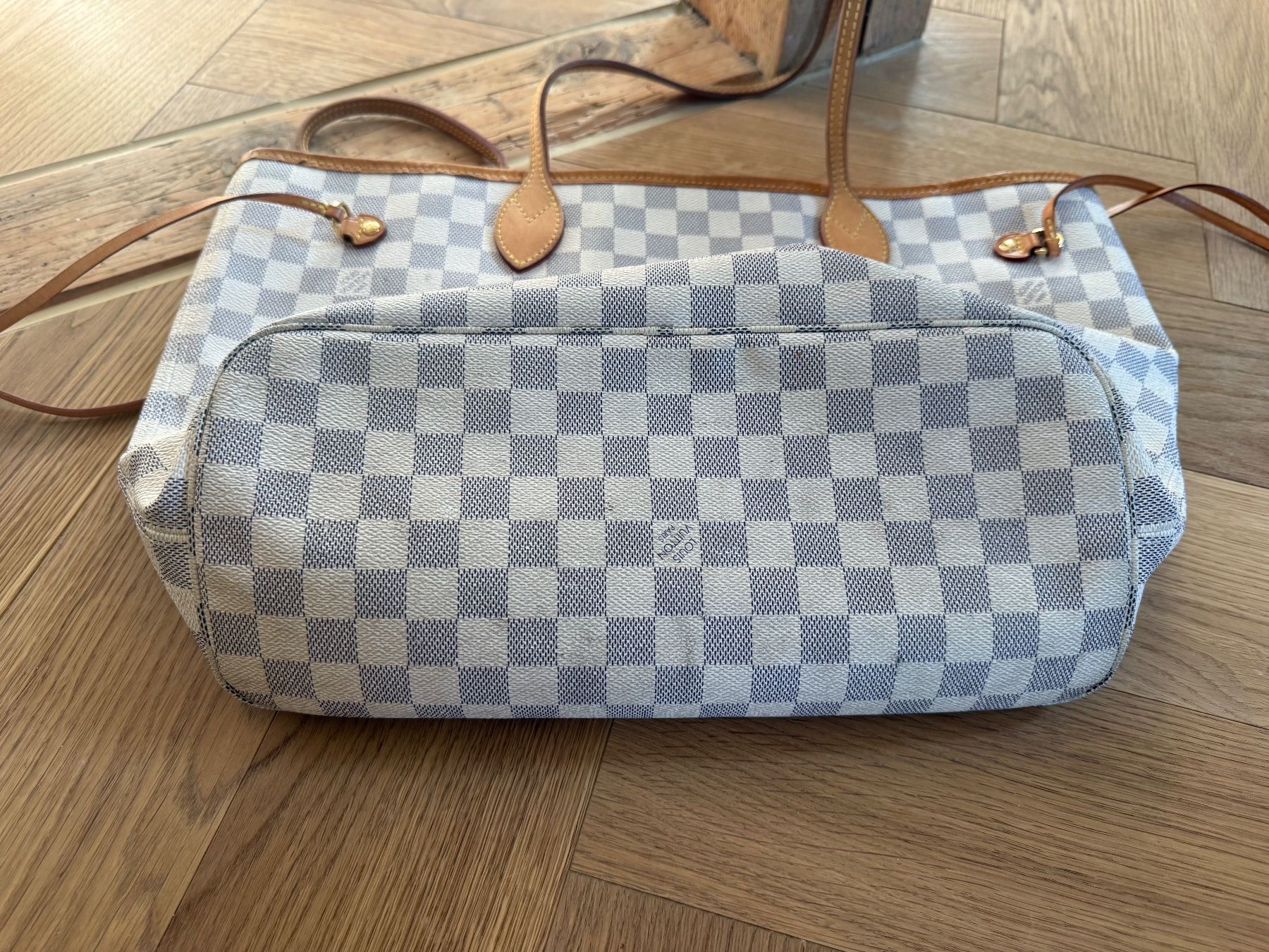 Louis Vuitton Taschen für Damen: Louis Vuitton Damier Azur Neverfull MM – Gebraucht aus Horgen von tsp_qr5b 2