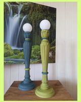 2 Kerzenständer Shabby Chic, Vintage, Upcycling Unikate