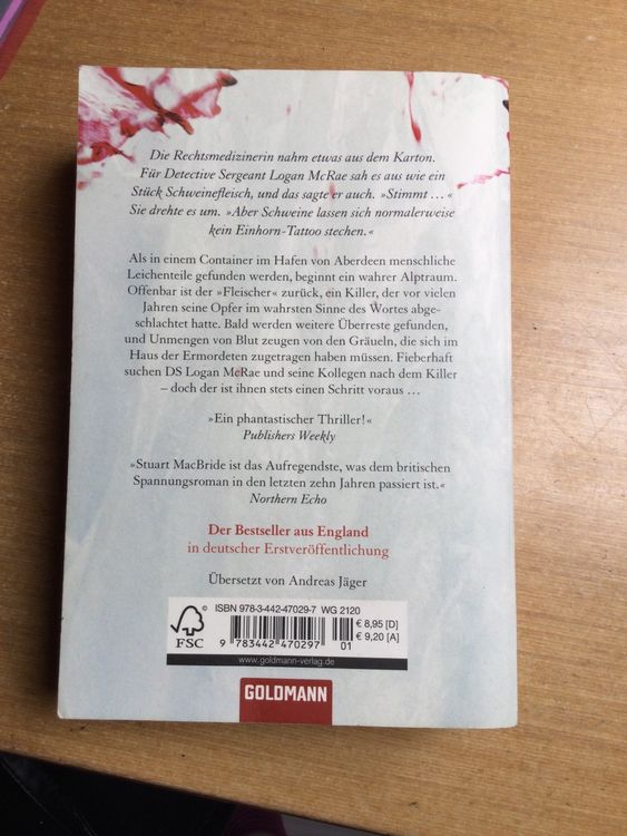 Blut und Knochen - Stuart MacBride 2