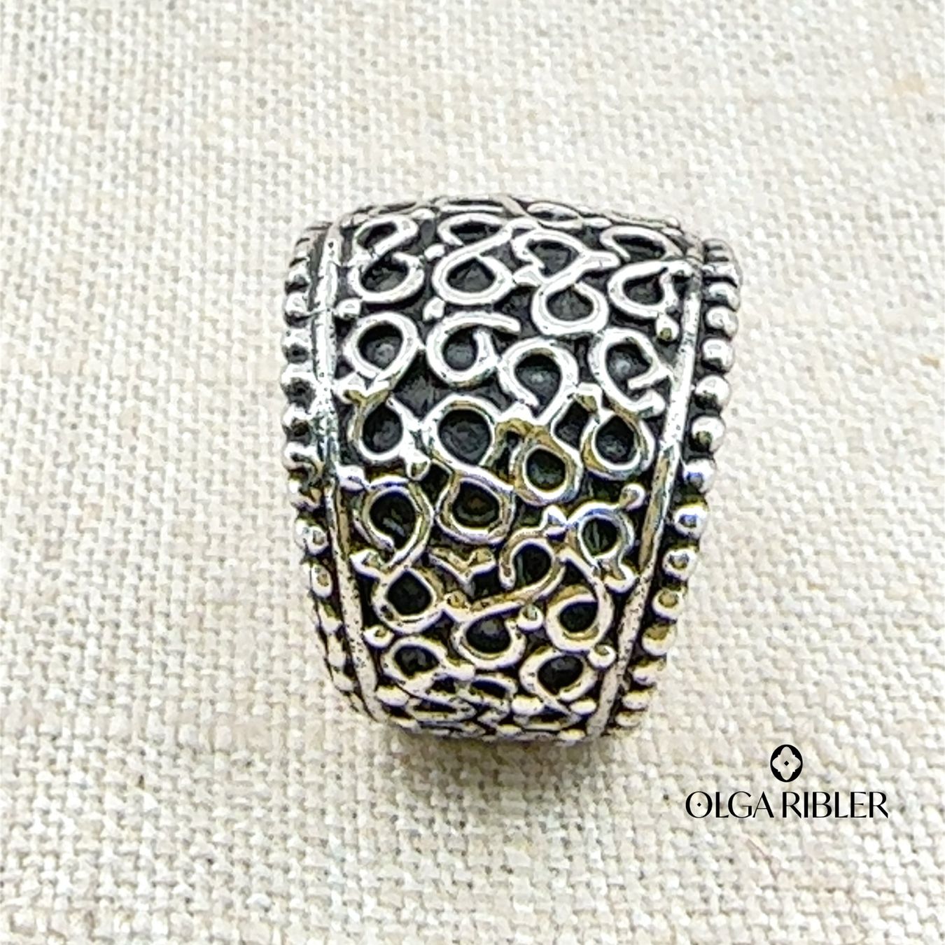 Olga Ribler Anelli: Statement Silber Ring 925 Grösse 49 – Nuovo (secondo la descrizione) da Luzern venduto da Schmuckoutlet