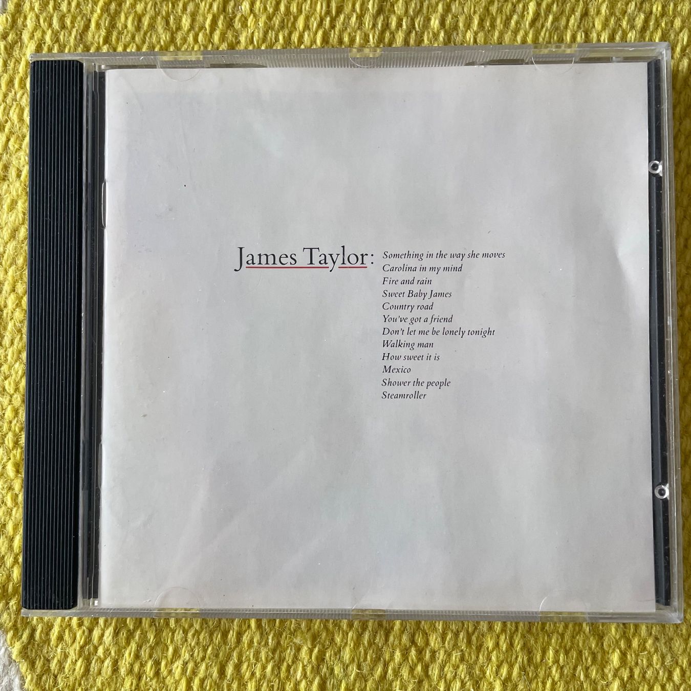 CDs: JAMES TAYLOR-GREATEST HITS – D'occasion à Rorschacherberg par CD-Roli