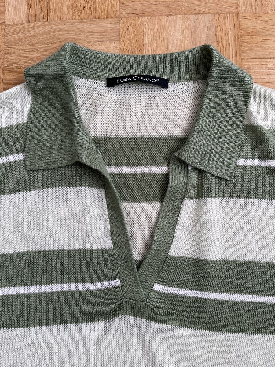 Luisa Cerano Maglioni & Felpe: LISA CERANO Pullover  Gr. 36, Leinen  – Usato da Zürich venduto da Kleanthy 4