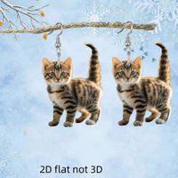 HERZIGE ACRYL OHRHÄNGER *KATZENBABY NEU