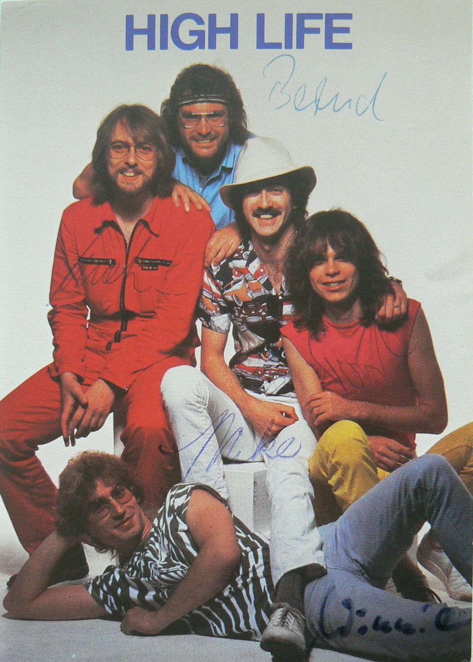 Autographes: High Life - Musikgruppe - Autogramm – D'occasion à Dietikon par cyranos1