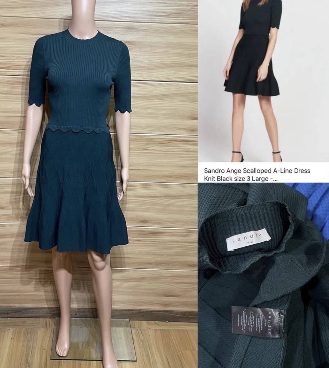 Sandro Vestiti: Sandro Knit Elegant Dress – Usato da St.Josefen venduto da lop_lh8d