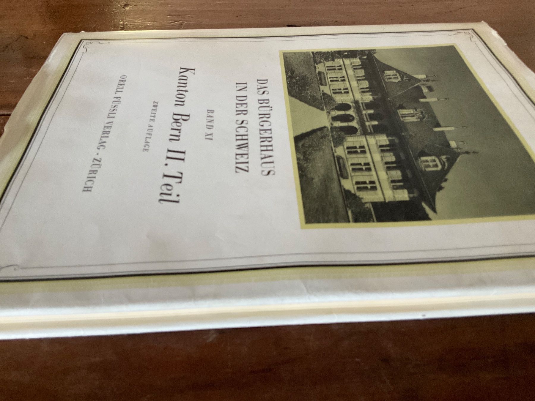 Bücher: "Das Burgerhaus in der Schweiz" - Kanton Bern II – Gebraucht aus Avenches von Lactobacille 9
