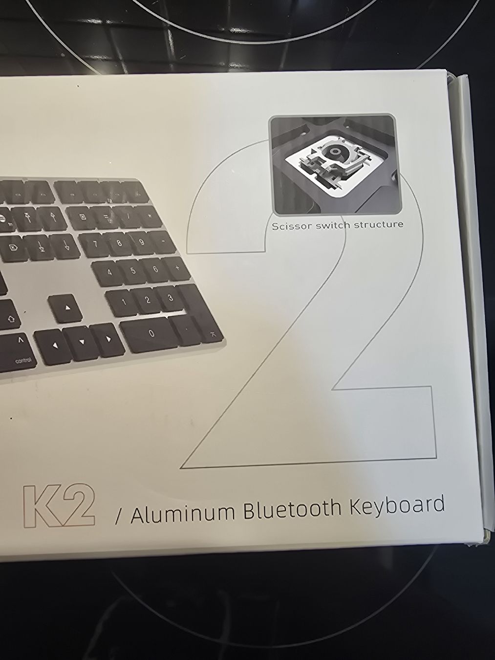 Tastiere: K2 Aluminium Bluetooth Tastatur – Nuovo (secondo la descrizione) da Niederglatt ZH venduto da Saenischneider 2