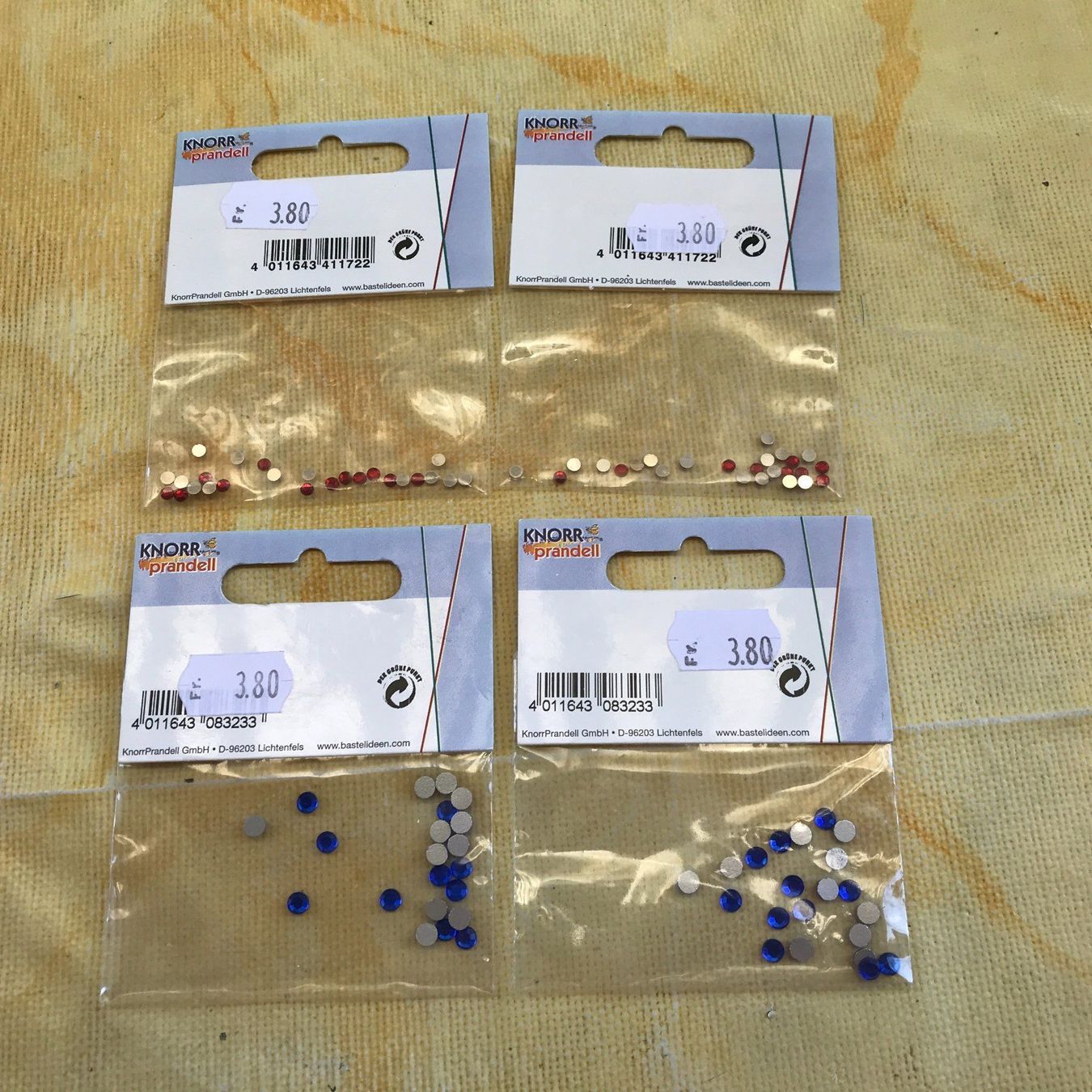 Bottoni: LOT KNORR PRANDELL STRASS-FLACH – Nuovo e nell'imballaggio originale da Ostermundigen venduto da crazy-horse-1840 1