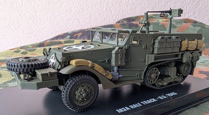 Tanque Half Track M-3 A-1 Canhão 75mm USA | Storekit
